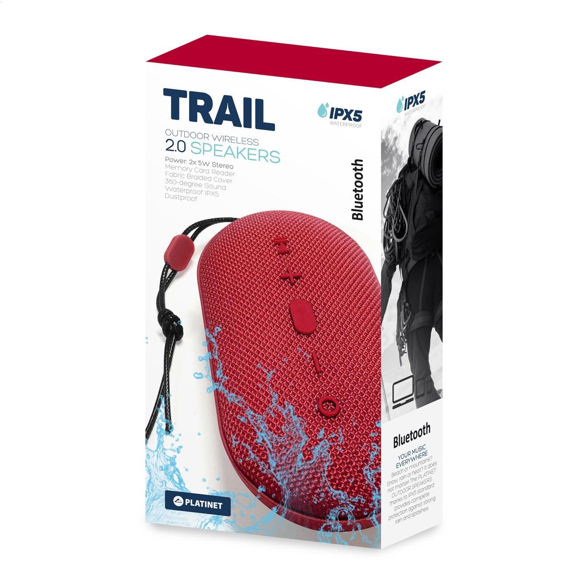 Głośnik Bluetooth Platinet TRAIL PMG12R