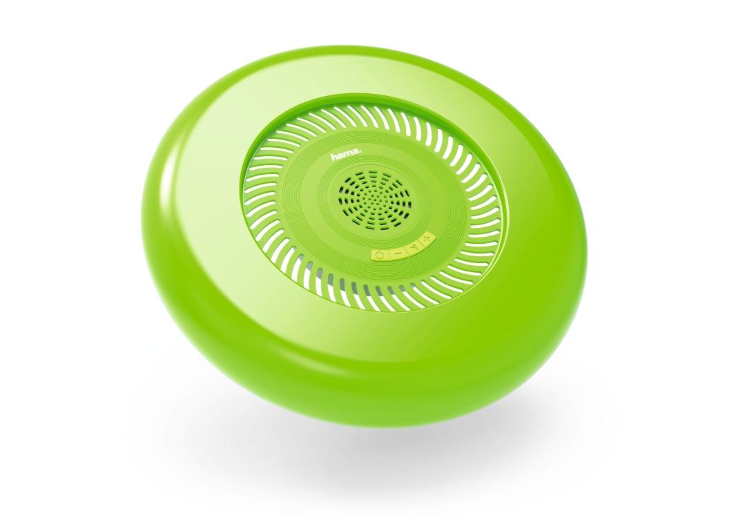 Głośnik Bluetooth Hama Flying Sound Disc (zielony)