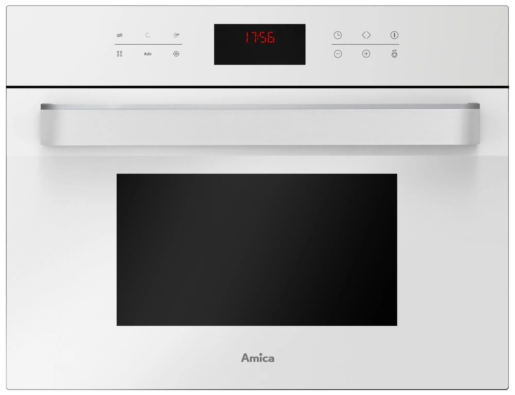 Piekarnik z mikrofalą Amica AMMB44E3GCW Q-Type Termoobieg Biały