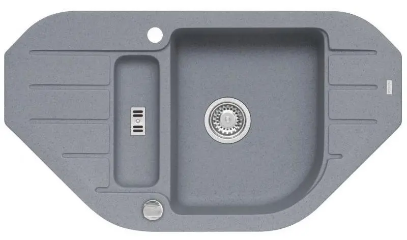 Zlewozmywak Alveus Niagara 60 4126004 Granitowy Stalowy