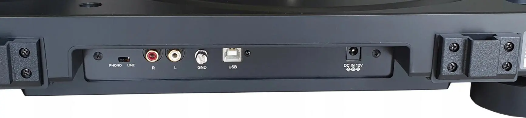 Gramofon Audio-Technica AT-LP120X Manualny Napęd bezpośredni Przedwzmacniacz Czarny