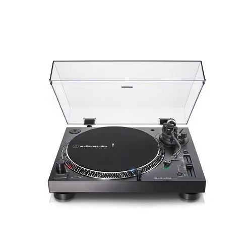 Gramofon Audio-Technica AT-LP120X Manualny Napęd bezpośredni Przedwzmacniacz Czarny