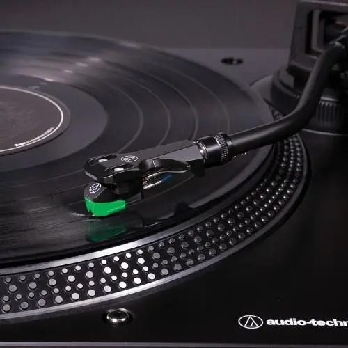 Gramofon Audio-Technica AT-LP120X Manualny Napęd bezpośredni Przedwzmacniacz Czarny
