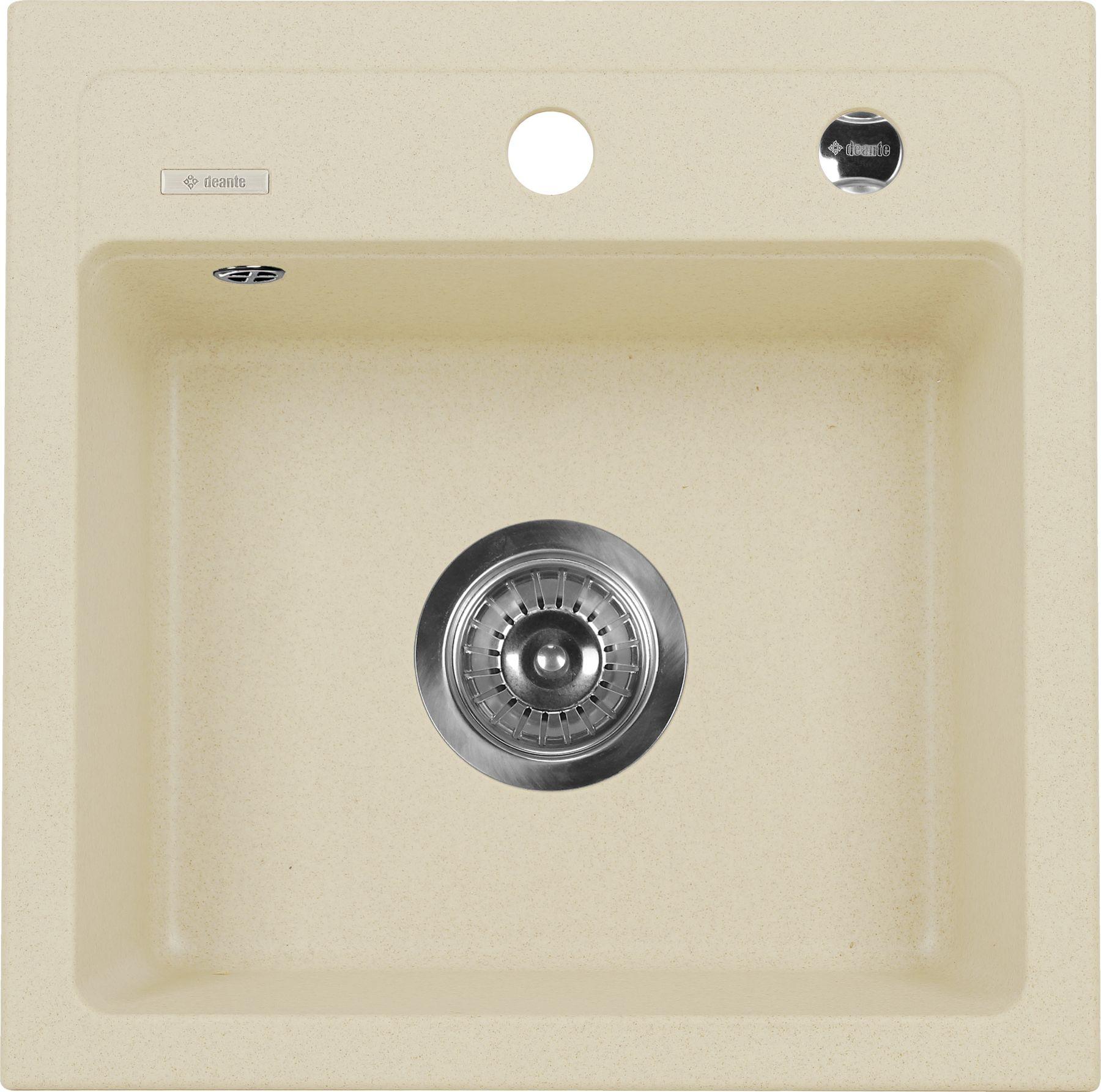Zlewozmywak Deante Zorba ZQZ 1103 - granitowy - wpuszczany w blat