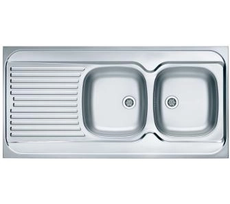 Zlewozmywak Alveus Classic 100 1008991K (len) komora z prawej strony