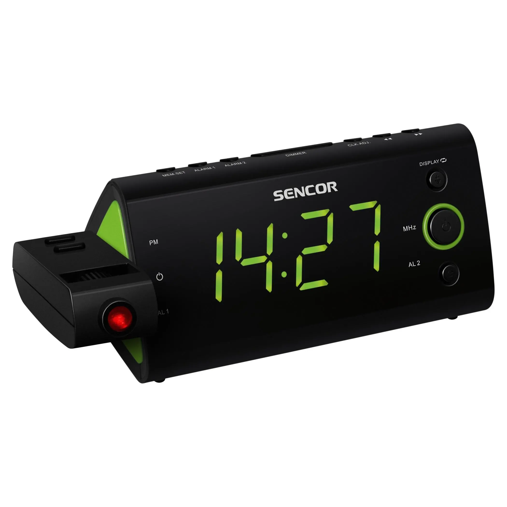 Radiobudzik Sencor SRC 330 GN Zielony