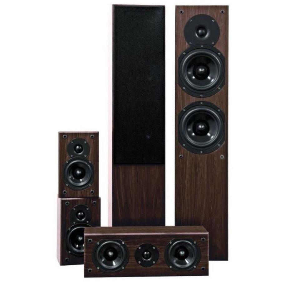 Zestaw kina Yamaha HTR-2866B, Prism Audio Onyx 100 (orzech)