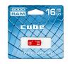 PenDrive GoodRam Cube 16GB USB 2.0 (czerwony)