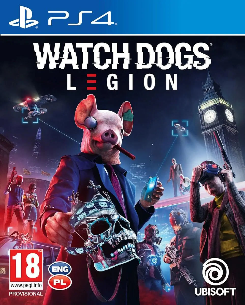 Watch Dogs Legion Gra na PS4 (Kompatybilna z PS5)