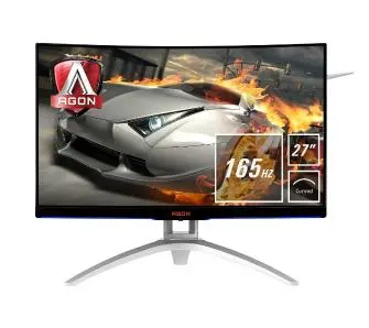 Monitor AOC AGON AG272FCX6  27" Full HD MVA 165Hz 1ms Zakrzywiony Gamingowy