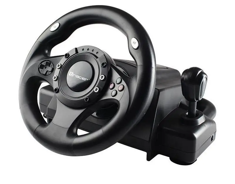 Kierownica Tracer Drifter z pedałami do PS3, PS2 PC