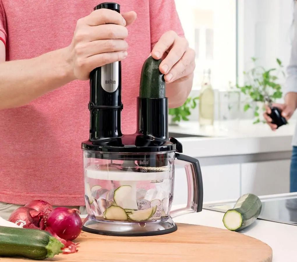 Blender Braun Multi Quick 7 MQ7087 1000W Malakser Szatkownica Końcówka do puree