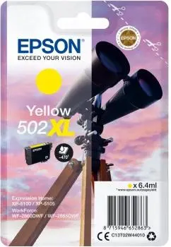Tusz Epson 502 XL C13T02W44010 Żółty 6,4 ml