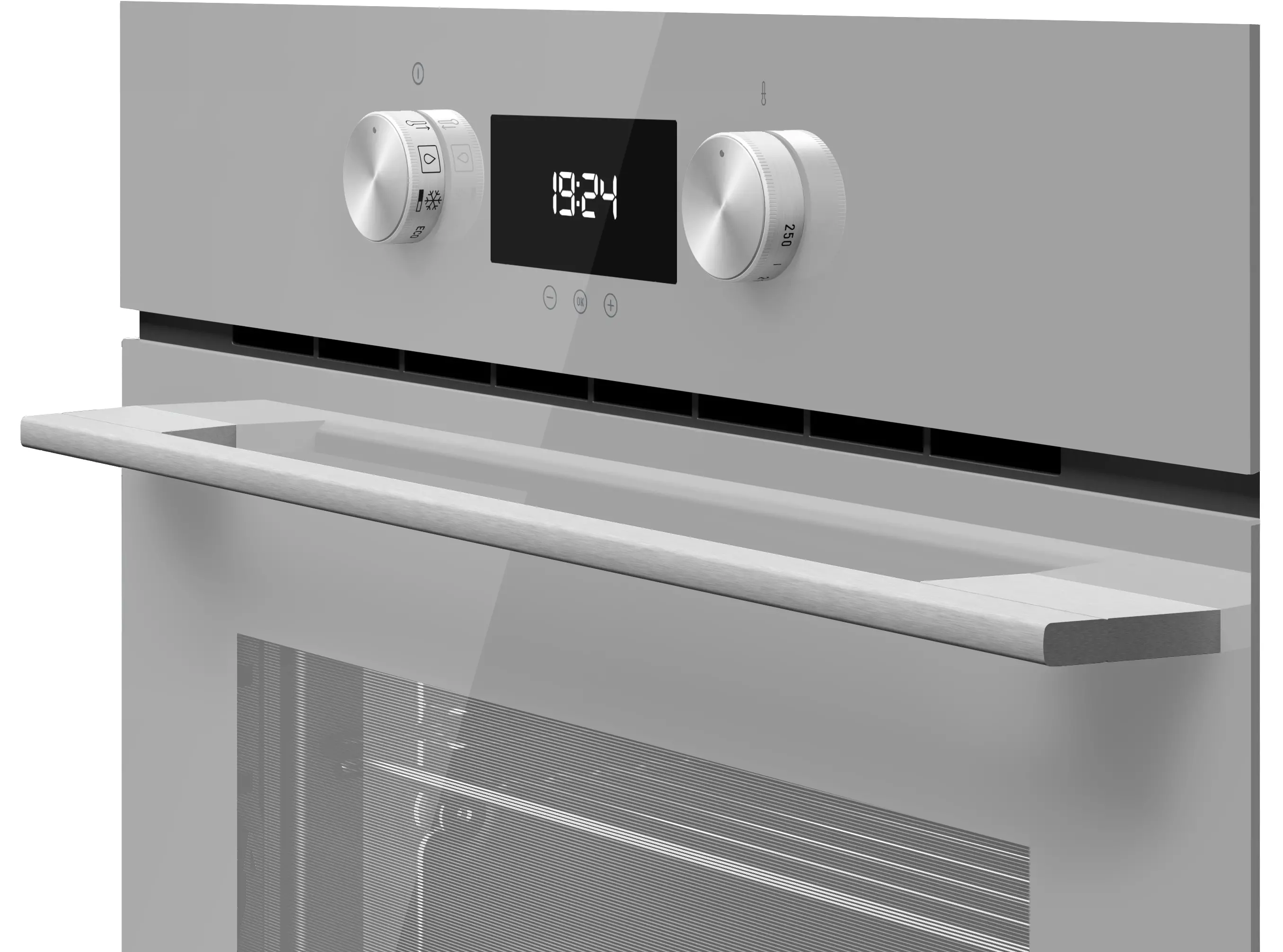 Piekarnik elektryczny Teka Maestro HLC 8400 SM Termoobieg Jasny szary