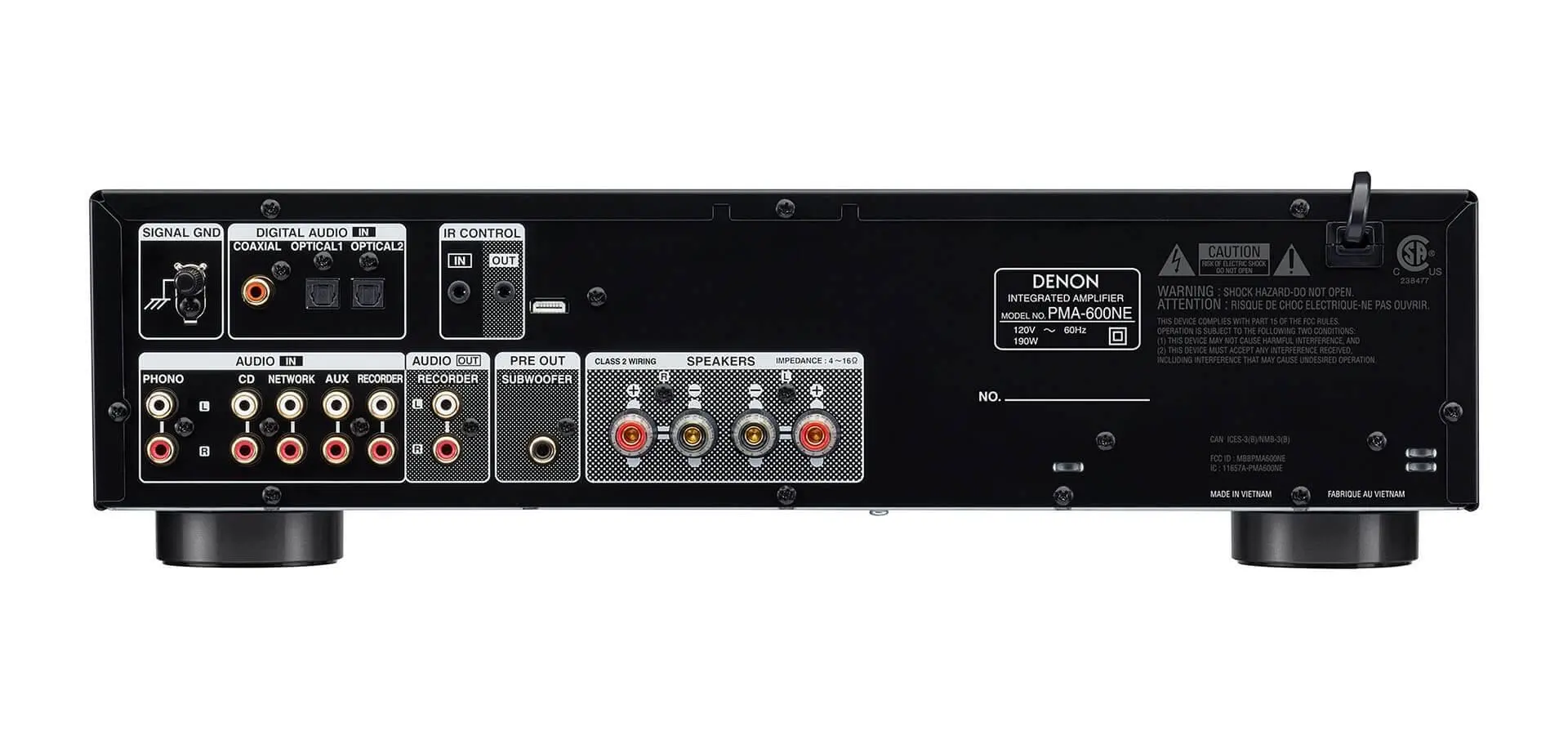 Wzmacniacz Denon PMA-600NE Srebrny