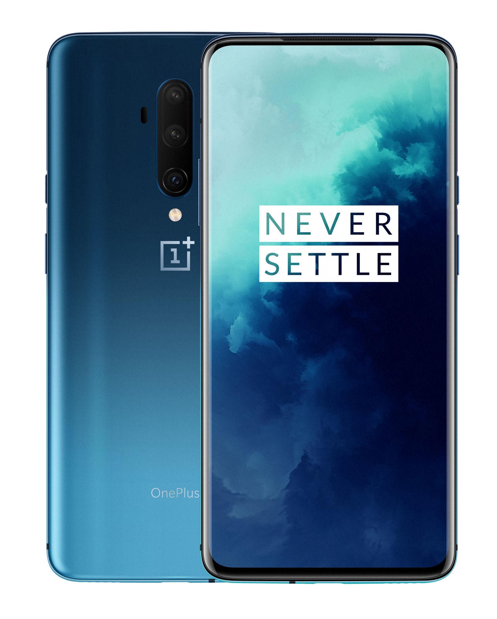 Smartfon OnePlus 7T PRO 8/256GB - 6,67" - 48 Mpix - niebieski