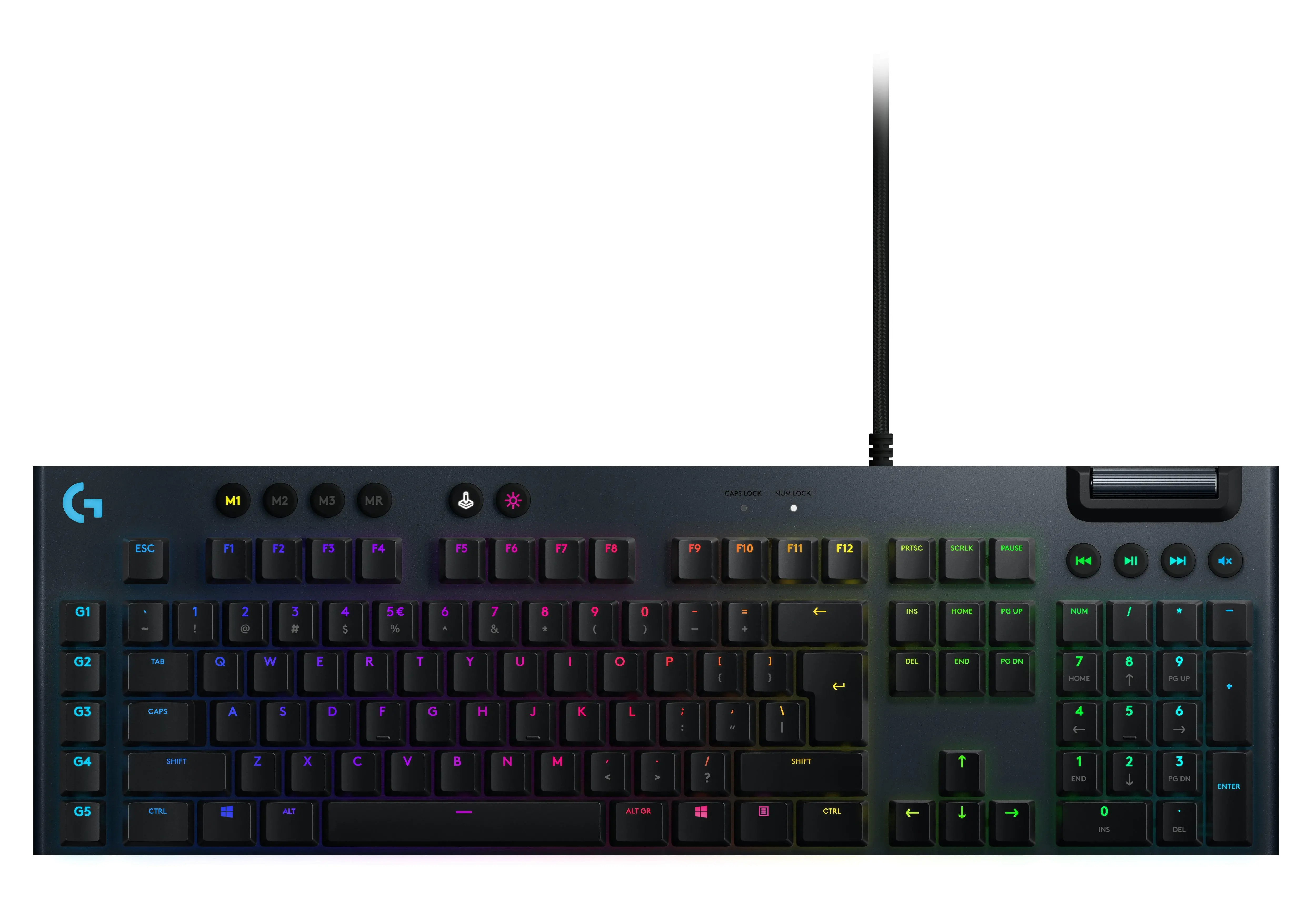 Klawiatura mechaniczna Logitech G815 GL Linear Czarny