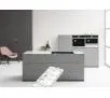 Piekarnik elektryczny parowy Whirlpool W9 OP2 4S2 H Termoobieg Zdalne sterowanie Srebrno-czarny