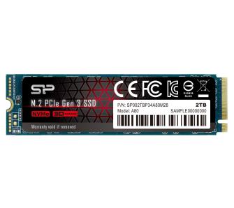 Dysk Silicon Power P34A80 2TB PCIe Gen3x4