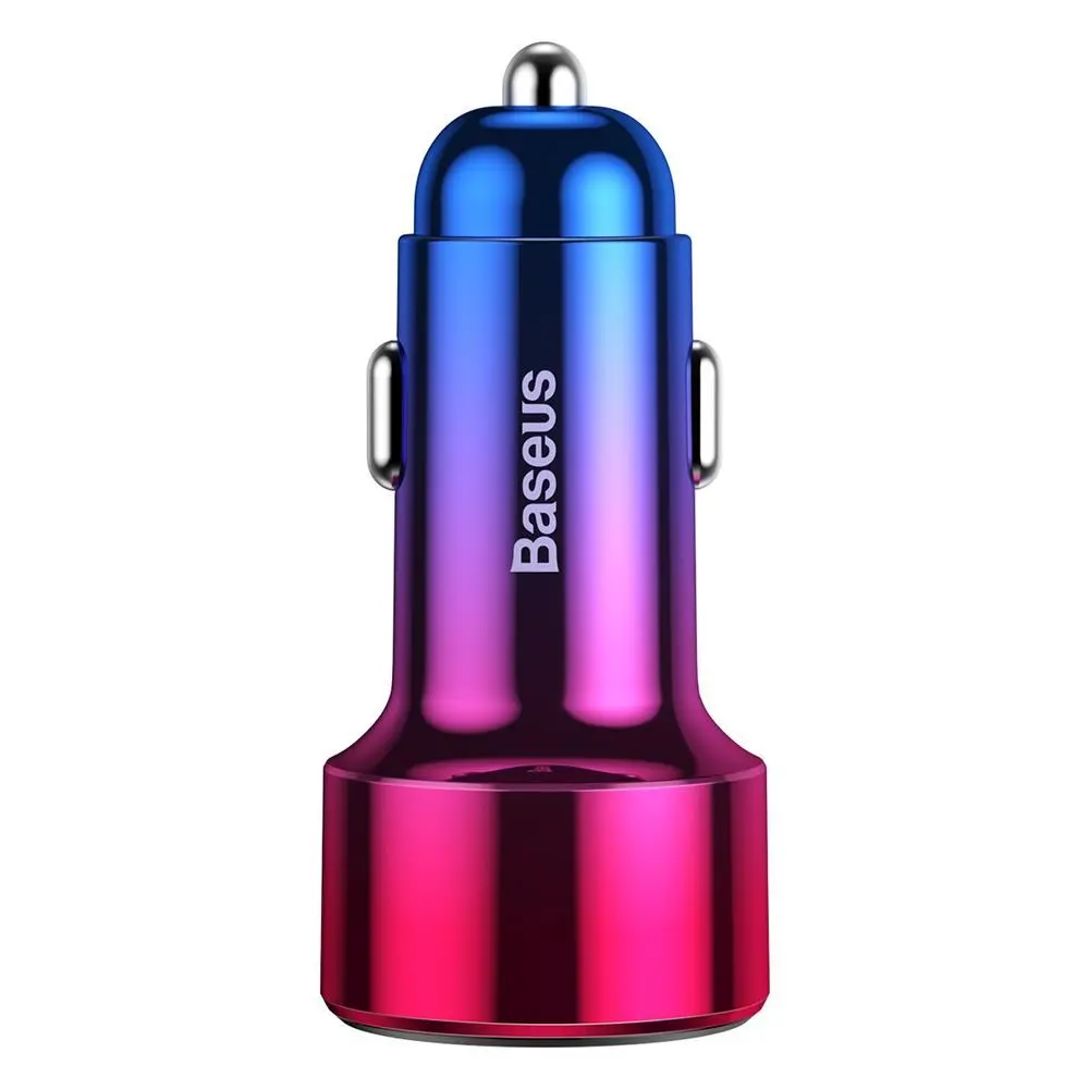 Ładowarka samochodowa Baseus Magic PPS QC 3,0 USB PD 45W Czerwony