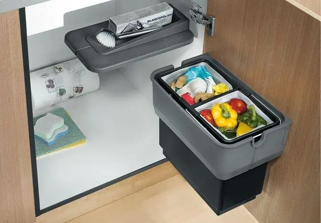 Sortownik odpadów Blanco SELECT SINGOLO-S 512881 2x7l