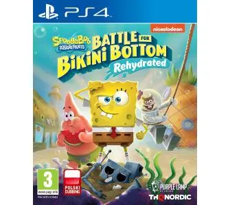 Spongebob SquarePants: Battle for Bikini Bottom Rehydrated Gra na PS4 (Kompatybilna z PS5)