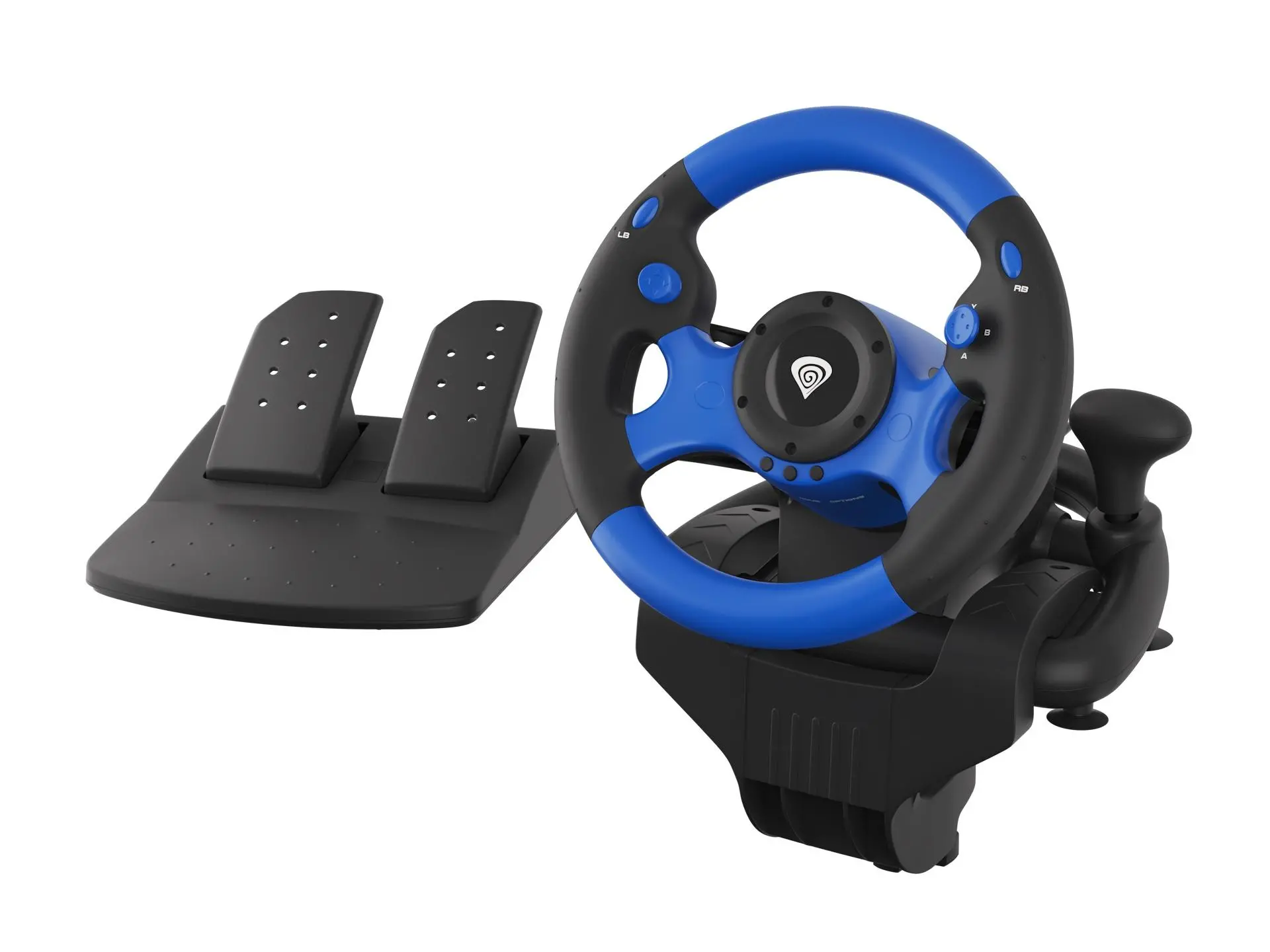 Kierownica Genesis Seaborg 350 z pedałami do PS4, PS3, Xbox One, Xbox 360, PC, Nintendo Switch