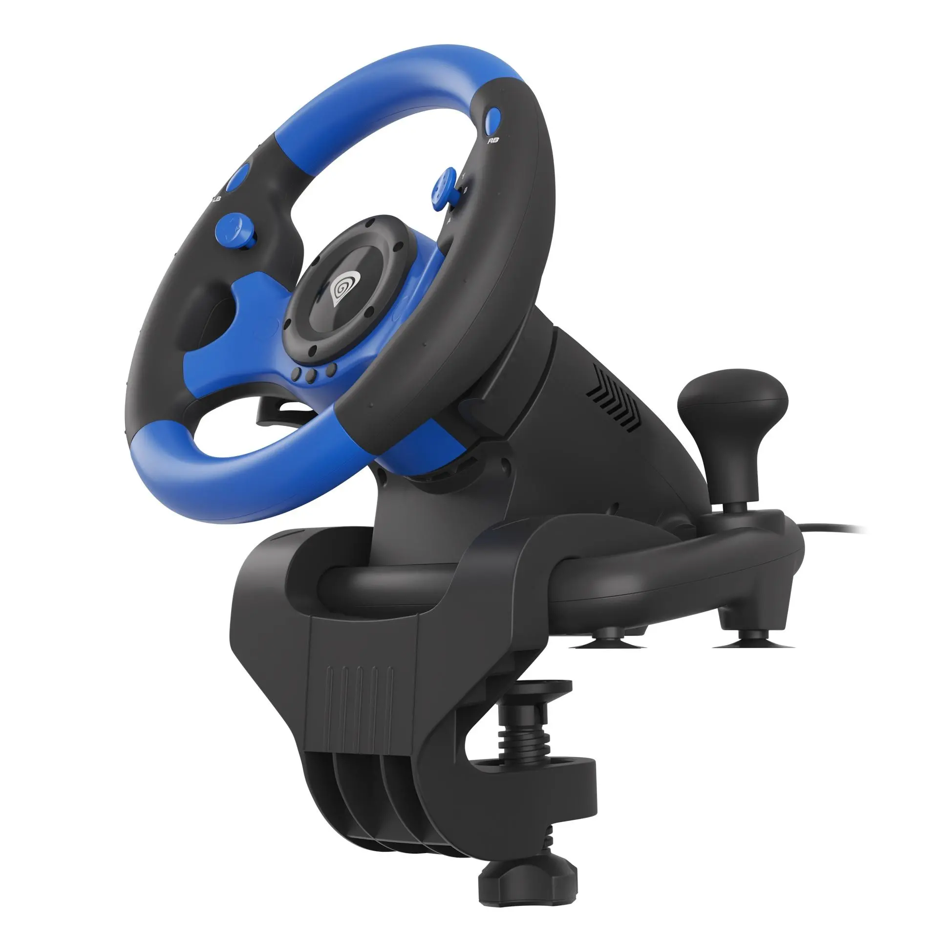 Kierownica Genesis Seaborg 350 z pedałami do PS4, PS3, Xbox One, Xbox 360, PC, Nintendo Switch