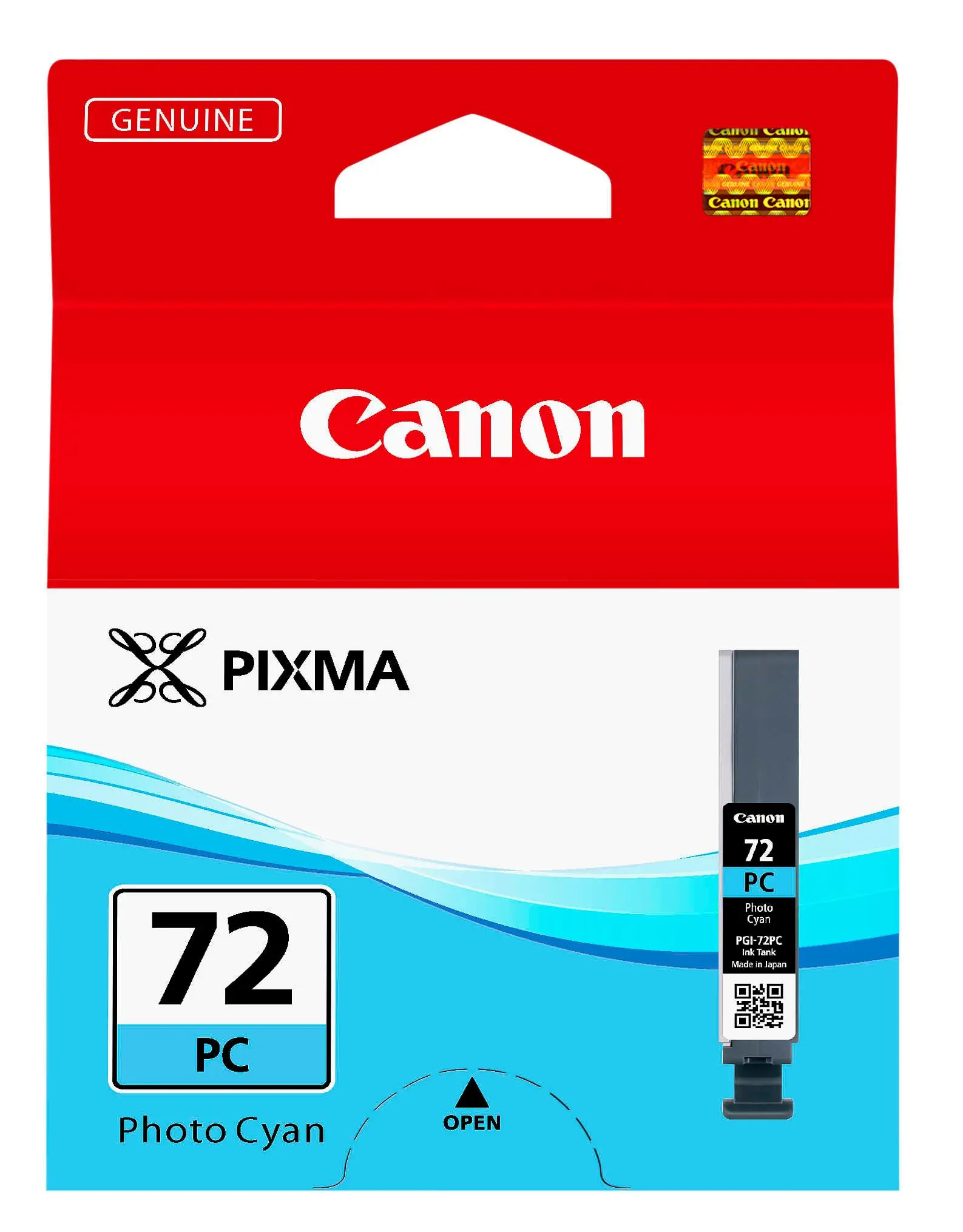 Tusz Canon PGI-72PC Błękitny foto 14 ml