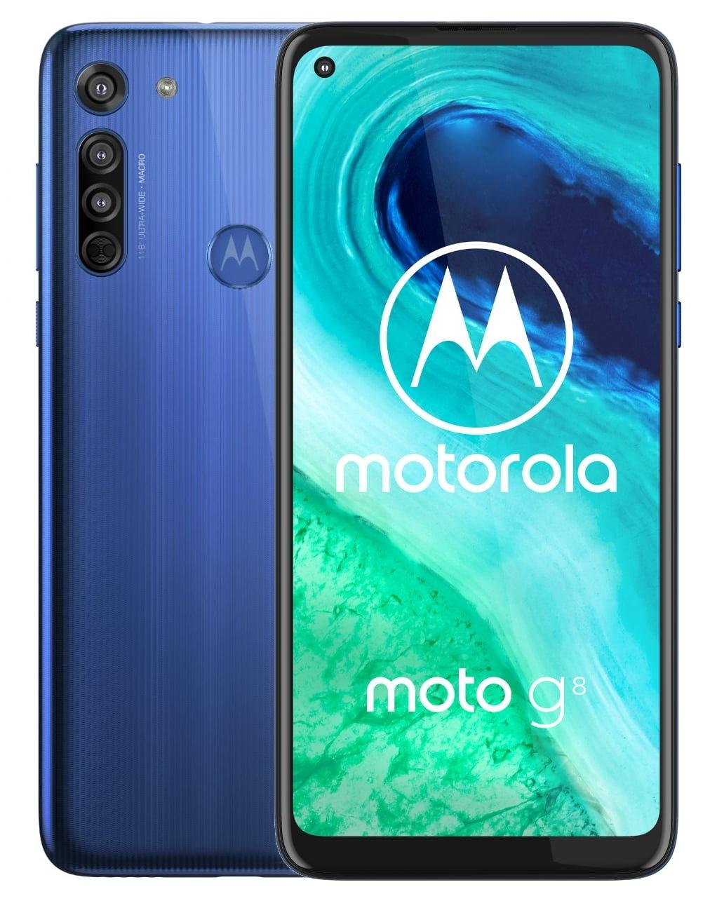Smartfon Motorola Moto G8 4/64GB DS (niebieski)