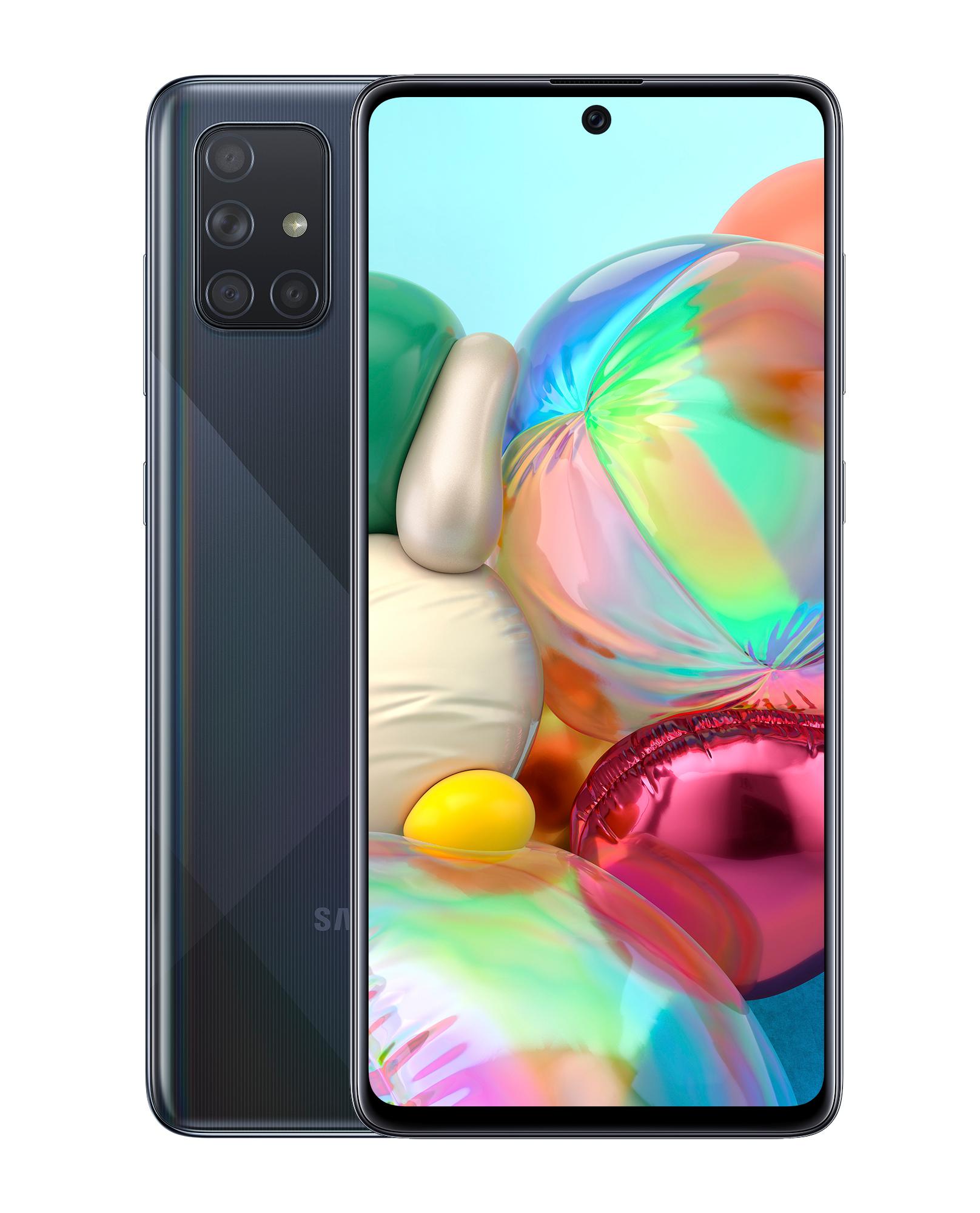 Smartfon Samsung Galaxy A71 (czarny)