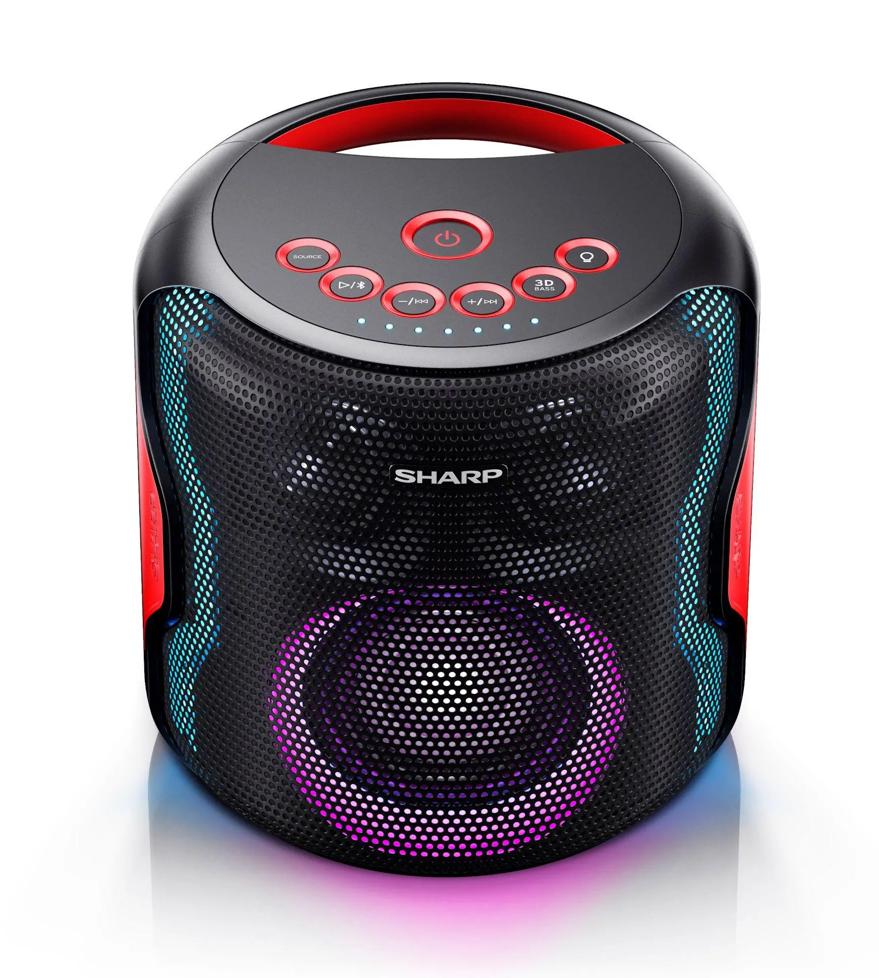 Power Audio Sharp PS-919 130W Bluetooth Czarny