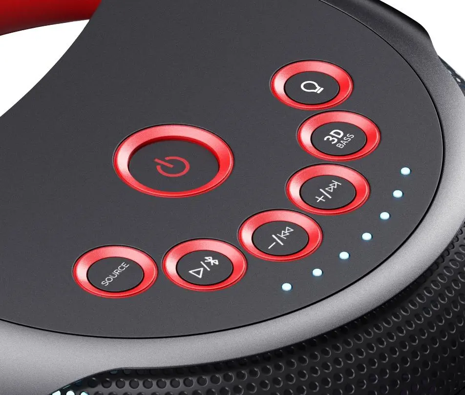 Power Audio Sharp PS-919 130W Bluetooth Czarny