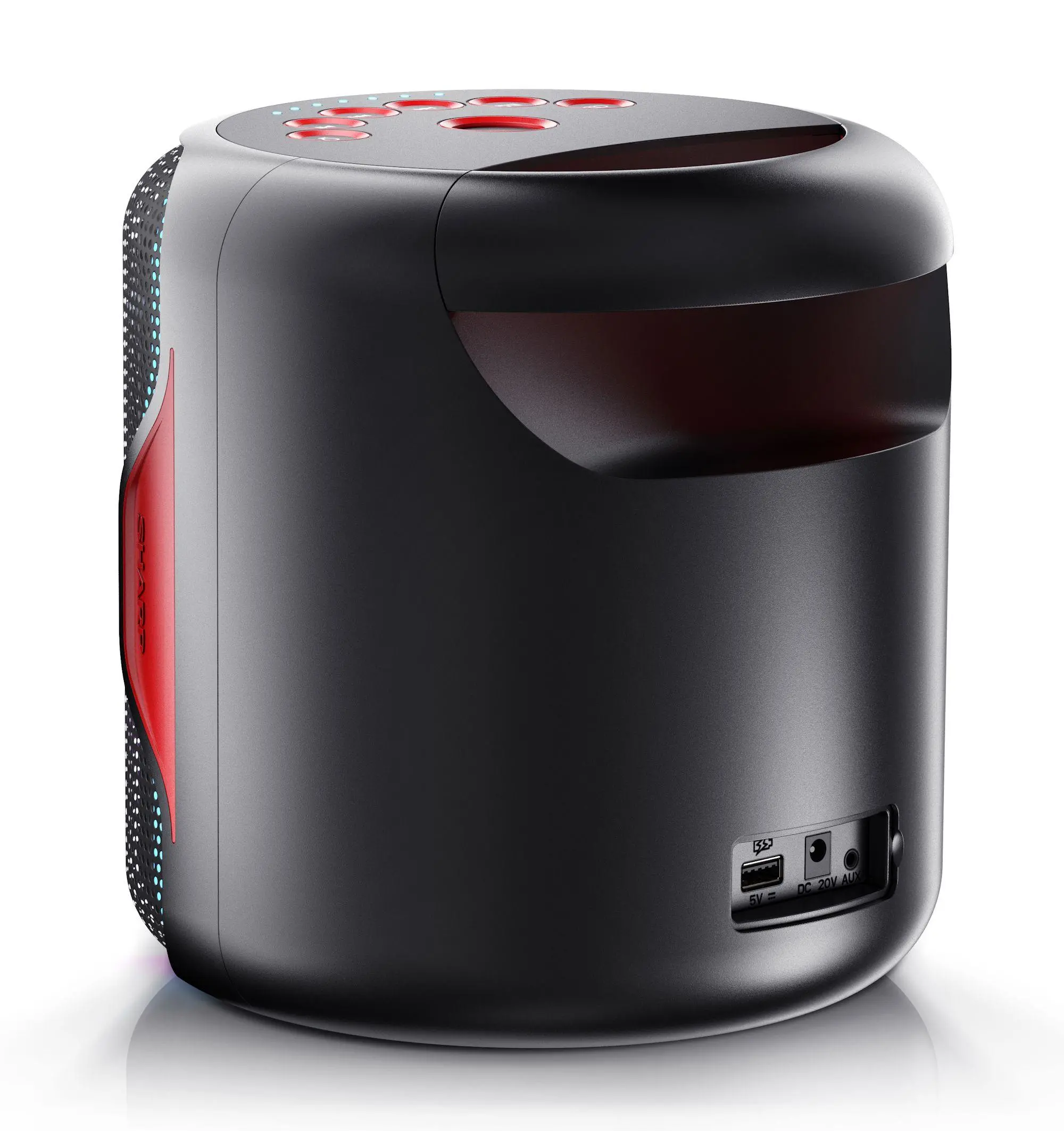 Power Audio Sharp PS-919 130W Bluetooth Czarny
