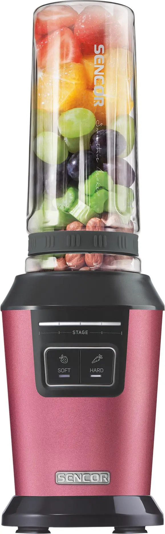 Blender kielichowy Sencor SBL 7174RD 0,6l 2 butelki