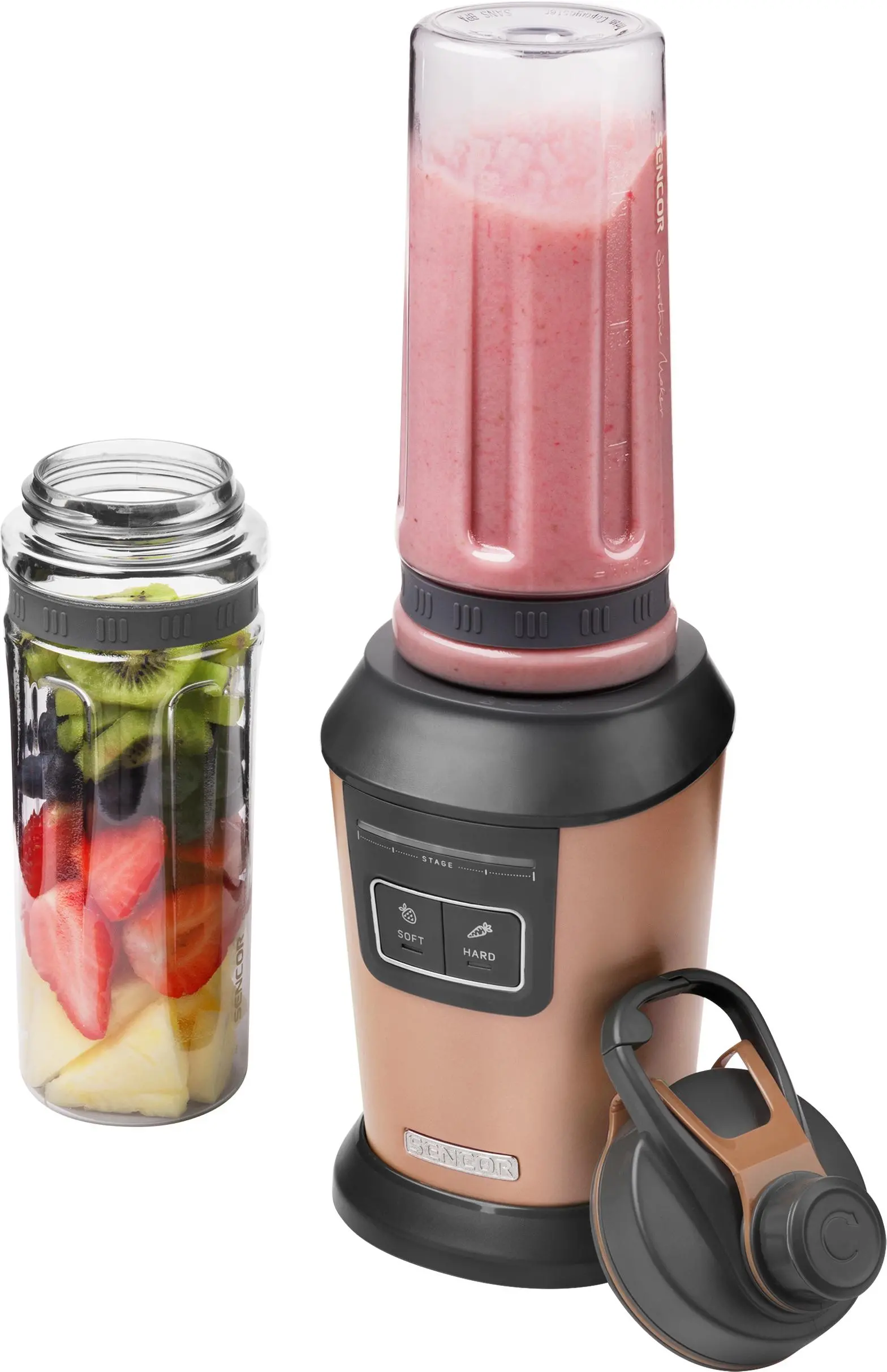 Blender kielichowy Sencor SBL 7176GD 0,6l 2 butelki