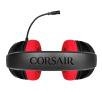 Słuchawki przewodowe z mikrofonem Corsair HS35 CA-9011198-EU - czerwony