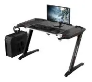 Ultradesk ROCKET 128cm Czarny