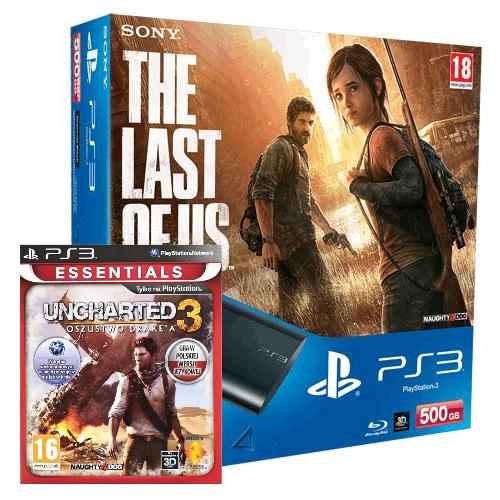 Sony PlayStation 3 500GB + gry