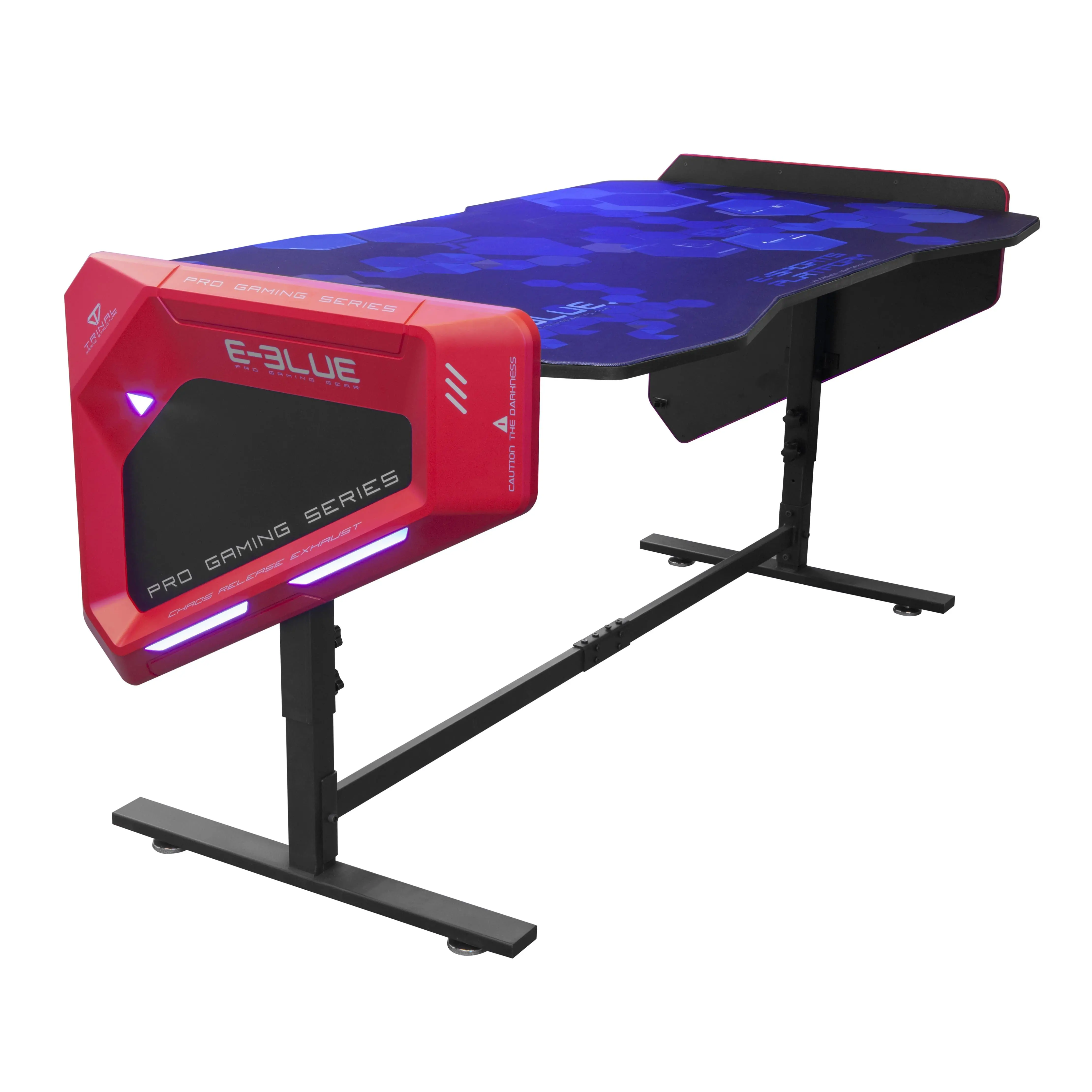 E-BLUE EGT003BK 165cm Regulacja wysokości Czarno-niebieski