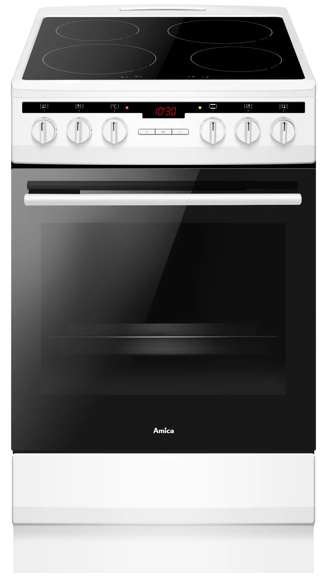 Kuchnia indukcyjna Amica 57IE3.323PaHTaDp(W) Piekarnik parowy Termoobieg