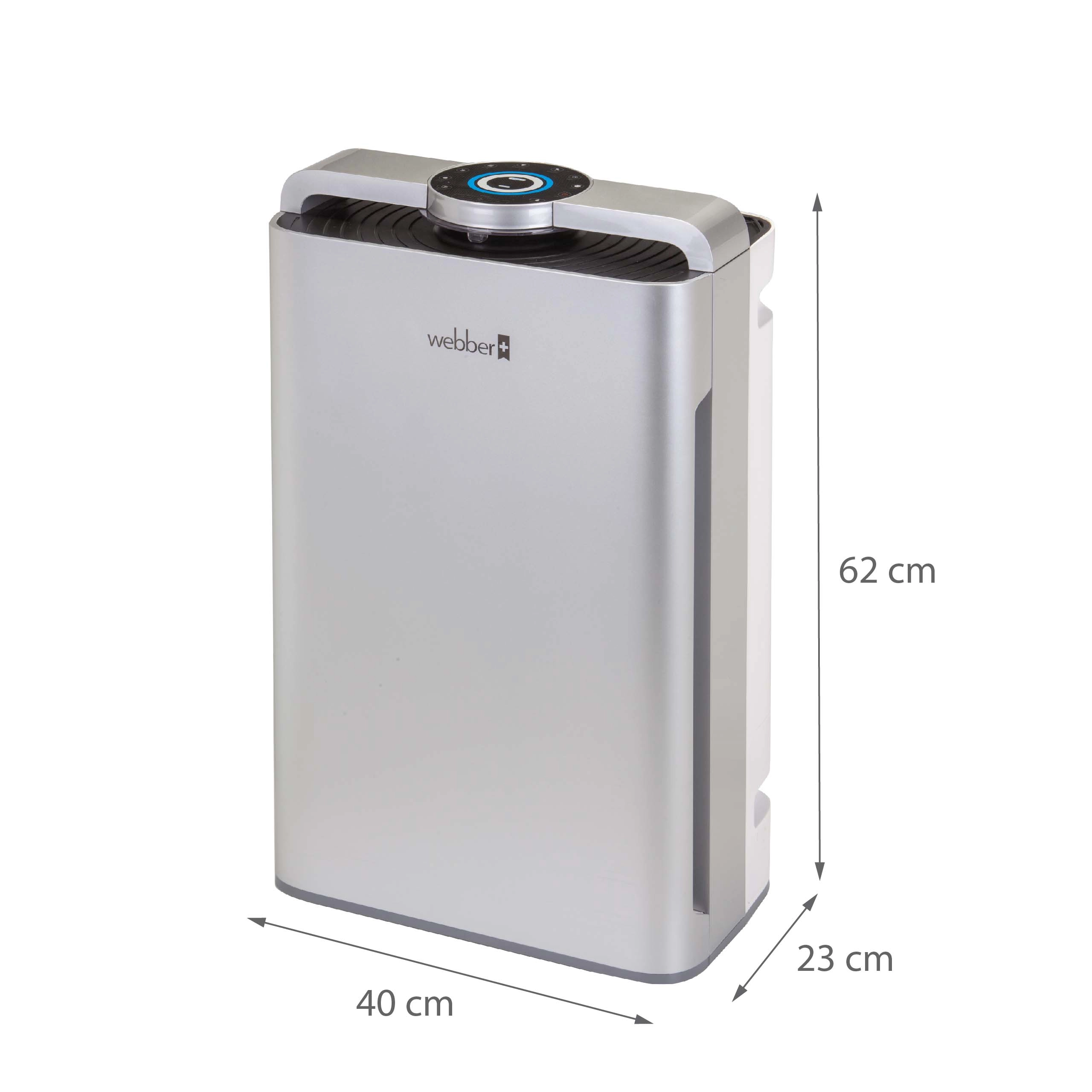 Oczyszczacz powietrza Webber AP 9700W Jonizacja Lampa UV Nawilżanie powietrza