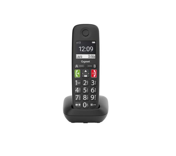 telefon bezprzewodowy Gigaset E290 (czarny)