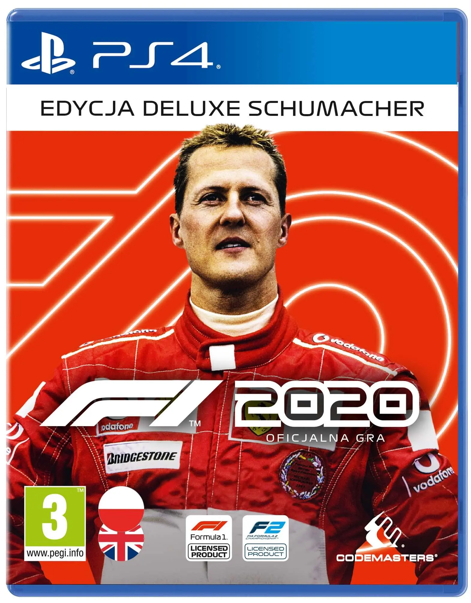 F1 2020 Edycja Deluxe Schumacher Gra na PS4 (Kompatybilna z PS5)