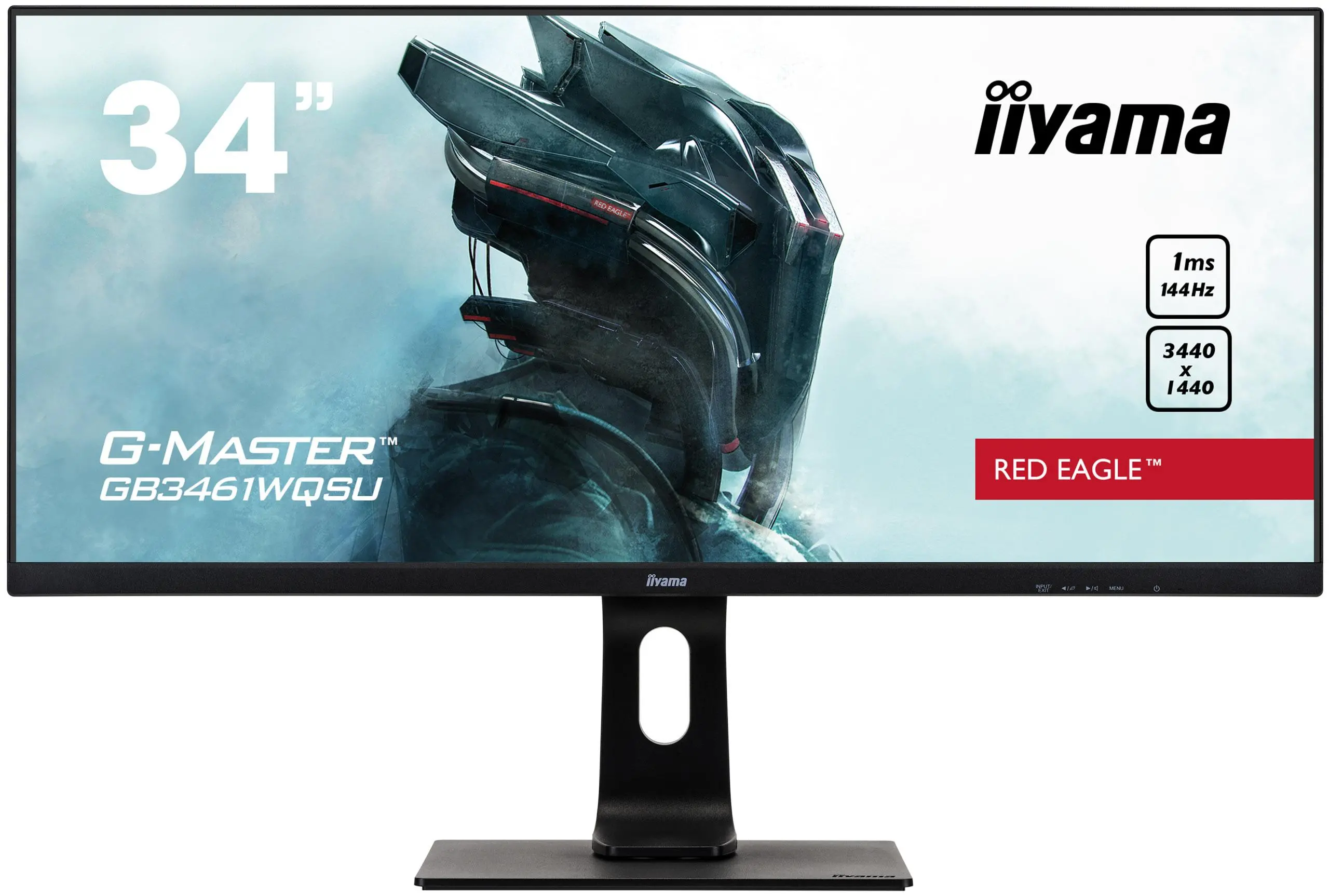 Monitor iiyama G-Master GB3461WQSU-B1 34" UWQHD IPS 144Hz 1ms Gamingowy
