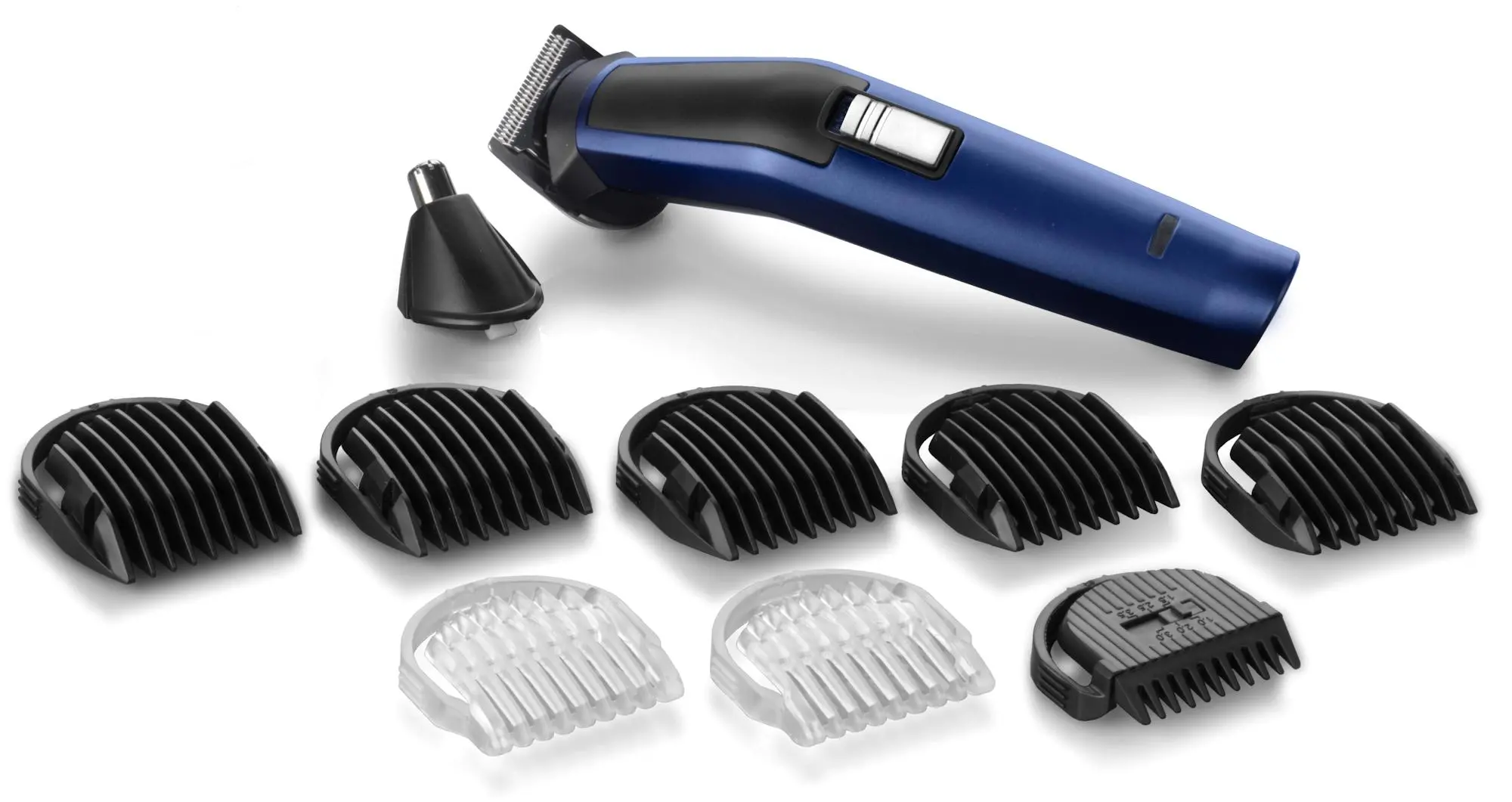 Trymer BaByliss 7255PE Blue Edition 9 nasadek 60min