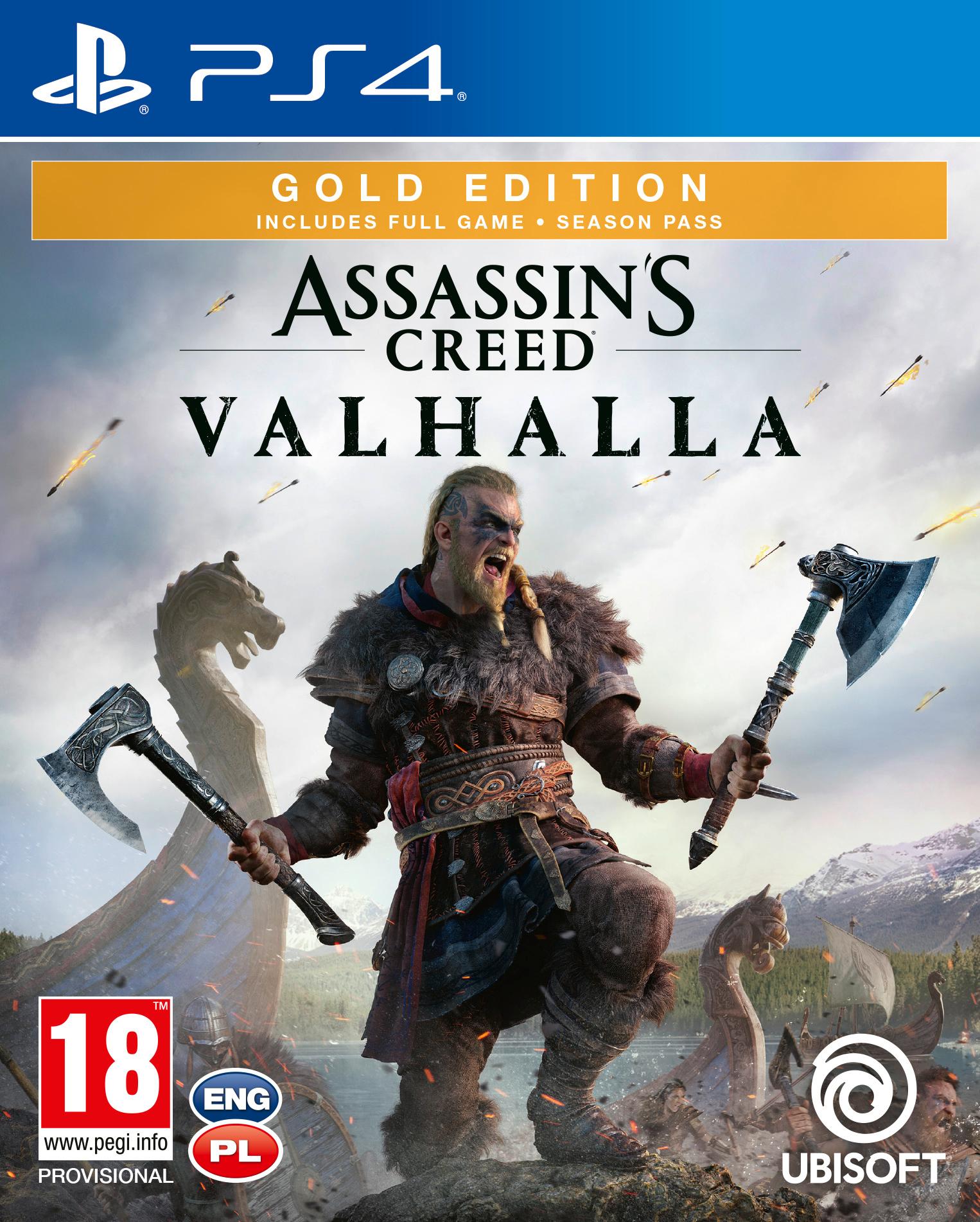 Assassin’s Creed Valhalla - Złota Edycja - Gra na PS4 (Kompatybilna z PS5)