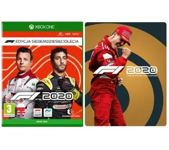 F1 2020 Edycja Siedemdziesięciolecia + Steelbook Gra na Xbox One (Kompatybilna z Xbox Series X)