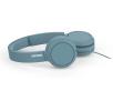 Słuchawki przewodowe Philips BASS+ TAH4105BL/00 Nauszne Mikrofon
