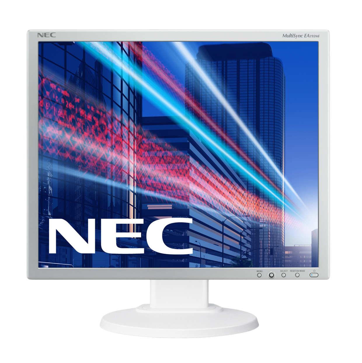Monitor NEC MultiSync EA193Mi (biały) - 19" - HD - 75Hz - 6ms